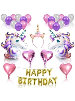 Birthday Balloons and Banners Birthday Balloons and Banners