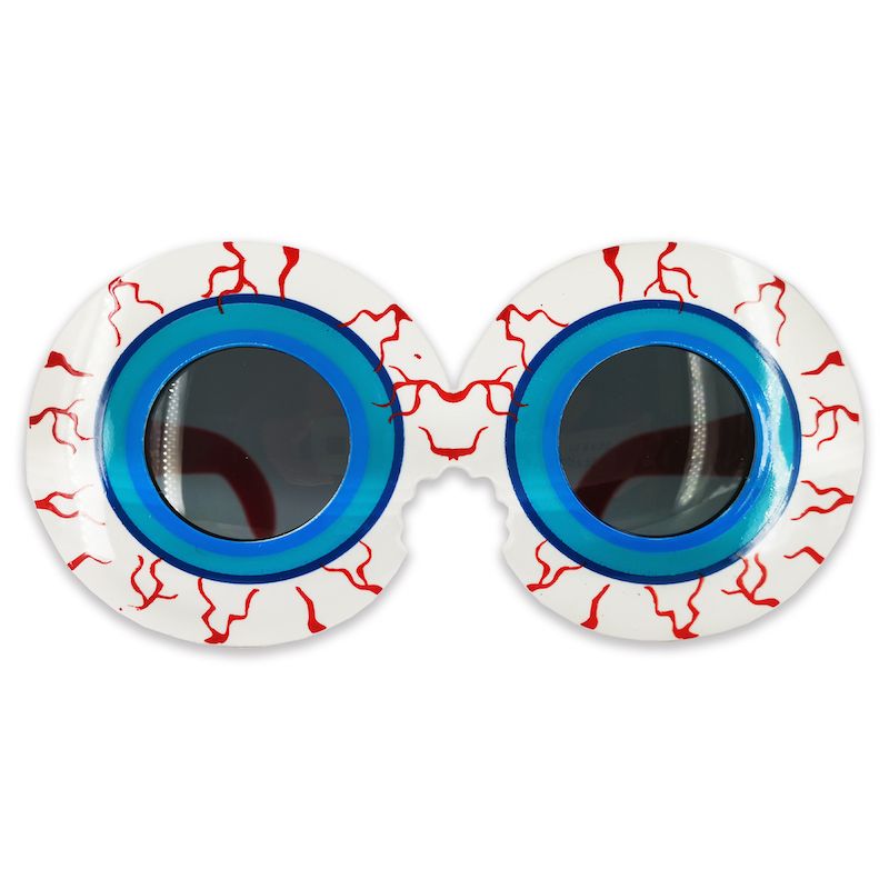 Zombie Prosthetic Eyeball Glasses Costume Accessory Child | Free Shipp