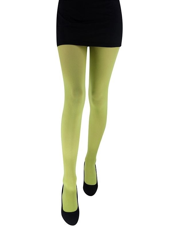 Adult Tights - Lime Green