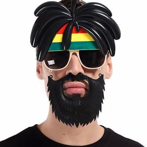 Rastarfarian 'Rasta' Sunglasses With Beard