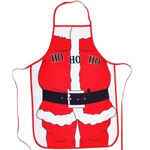 ‘Ho Ho Ho’ Santa’s Belly Christmas Apron