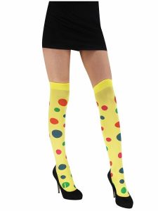 Adult Stockings - Fun Clown Spots