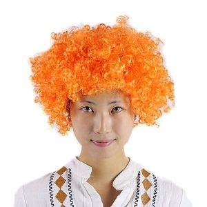 Afro Wig Orange