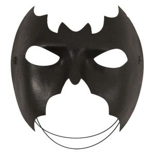 Black Bat Shaped Mask