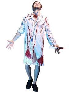 Bloody Doctor Male Fancy Dress Halloween Costume