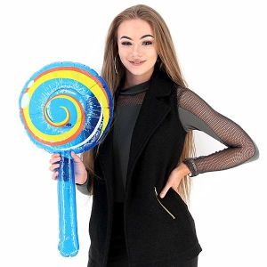 Giant Inflatable Blue Lollipop 