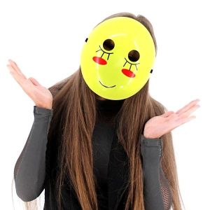 Blushing Emoji Mask