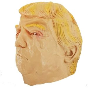 Fancy Dress Costume Coloured President Donald Trump Look-a-like Head Mask