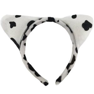 Cow Hide Print Animal Ears Headband