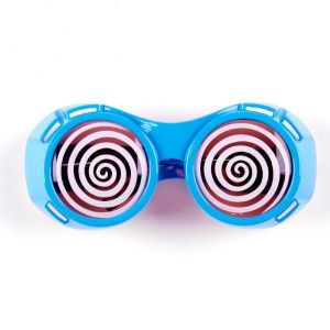 Hypnotic Dizzy Eye Blue Goggles
