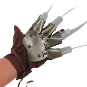 Evil Serial Killer Freddy Glove with Claws Halloween Prop