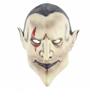 Dracula Vampire Latex Head Mask Halloween Fancy Dress Costume 