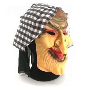 Halloween Old Hag Wicked Witch Mask  