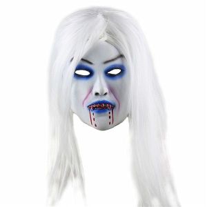 Pale Vampire Zombie Mask Halloween Fancy Dress Costume 