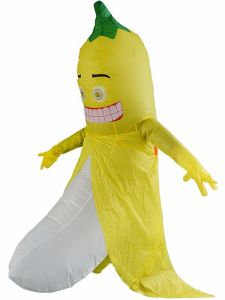 Feeling Fruity Cheeky Banana Inflatable Fancy Dress Costume