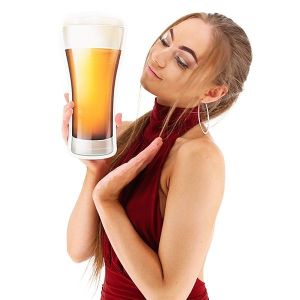 Giant Tall Pint Beer Glass Photo Booth Prop