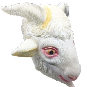 Fancy Dress Costume Goat Head Mask Props