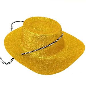 Gold Glitzy Cowboy Hat