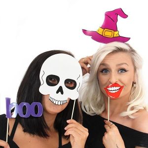 Ready Made Spooky Halloween Character Props On Sticks