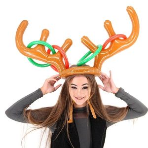 Inflatable Antler Toss Hoopla Game