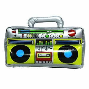 Inflatable 80s Ghetto Blaster
