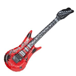 Inflatable Guitar Red