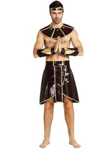 Male Egyptian King Pharaoh Fancy Dress Costume – One Size
