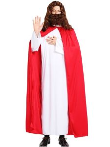 Male Jesus Biblical Figure Fancy Dress Costume – One Size