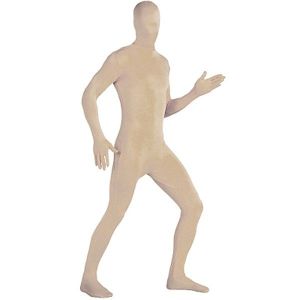 Adult Sized Second Skin Morf Suit In Nude