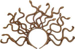 Mythical Medusa Snake Plastic Headband