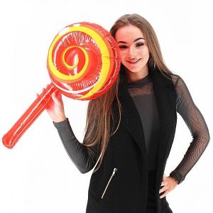Giant Inflatable Red Lollipop 