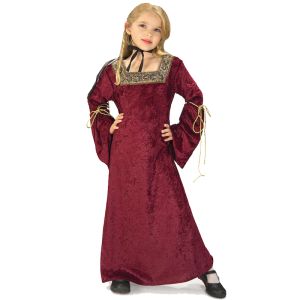 Rubies Lady Of The Palace Medieval Girls’ Fancy Dress Costume