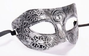 Warrior Face Mask silver