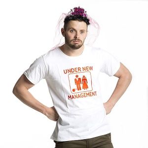 ‘Under New Management’ Stag Do T-shirt 