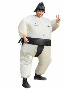 Super Sumo Mega Morph Inflatable Fancy Dress Costume