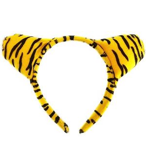 Tiger Print Animal Ears Headband