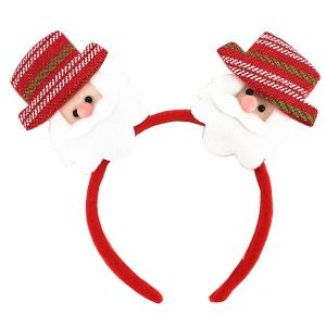 Top Hat Santa’s Head Christmas Headband