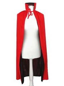 Vampire Reversable Red Or Black Cloak