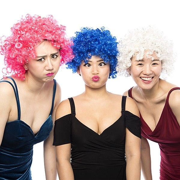Afro Wig White