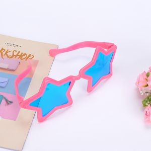 Giant Jumbo Star Shaped Party Glasses - Pink