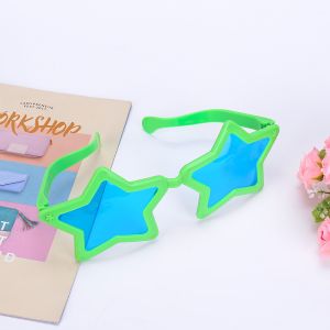 Giant Jumbo Star Shaped Party Glasses - Green