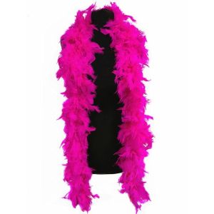  Luxury Hot Pink Feather Boa – 80g -180cm 