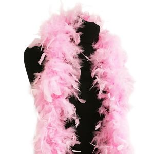 Luxury Light Pink Feather Boa – 80g -180cm 