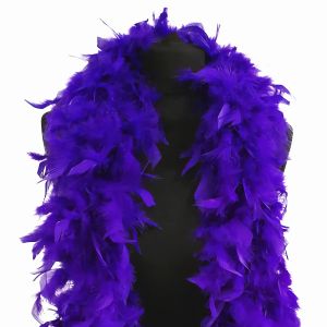 Luxury Purple Feather Boa – 80g -180cm 