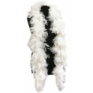 Luxury White Feather Boa – 80g -180cm 