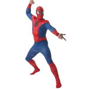 Adult Classic Spiderman Marvel Comics Fancy Dress Costume Size Medium