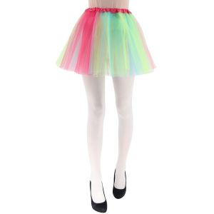 Adult - Neon Rainbow Colour Tutu Skirt