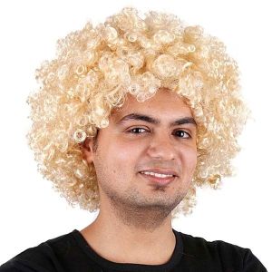 Afro Wig Blonde