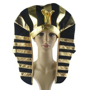 Black & Gold Egyptian Pharaoh Hat