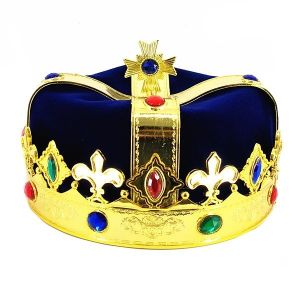 Blue Royal King Charles III Coronation Crown